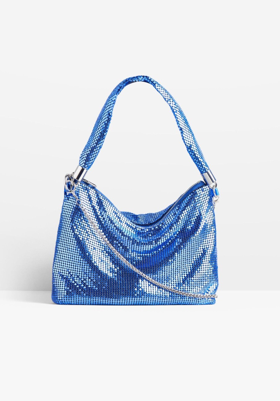 Hot Alba Bag Metallic Blue