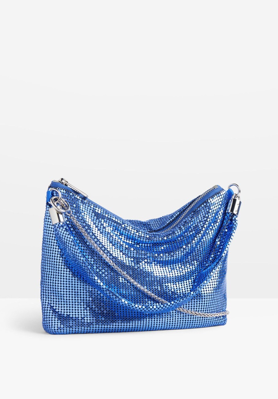 Hot Alba Bag Metallic Blue