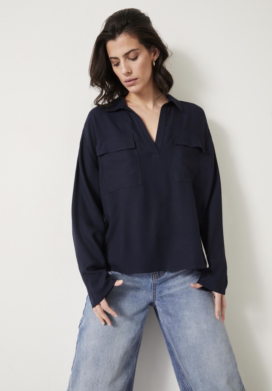 Best Kaz Pocket Shirt Midnight Navy