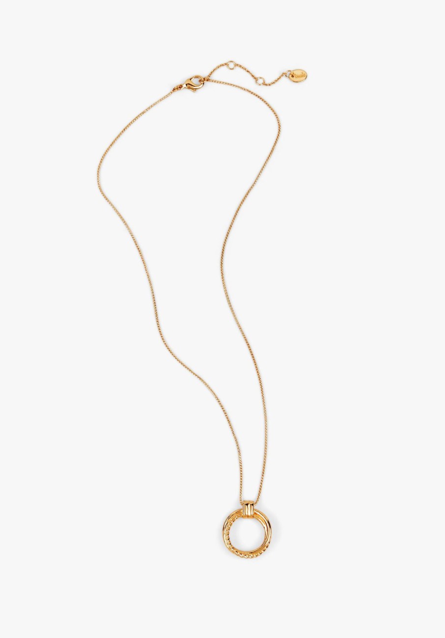 Wholesale Daphne Hoop Necklace Gold