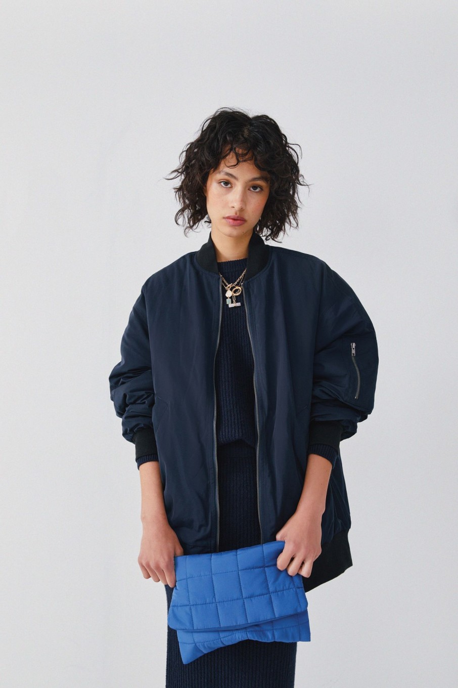 New Topaz Bomber Jacket Midnight