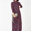 Best Emma Jersey Midi Dress Star Flower Black