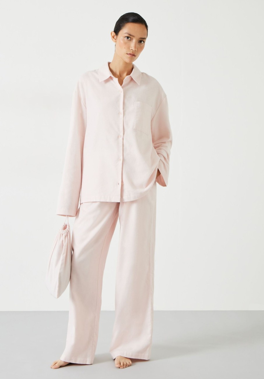 Online Luella Brushed Twill Pyjamas Soft Pink