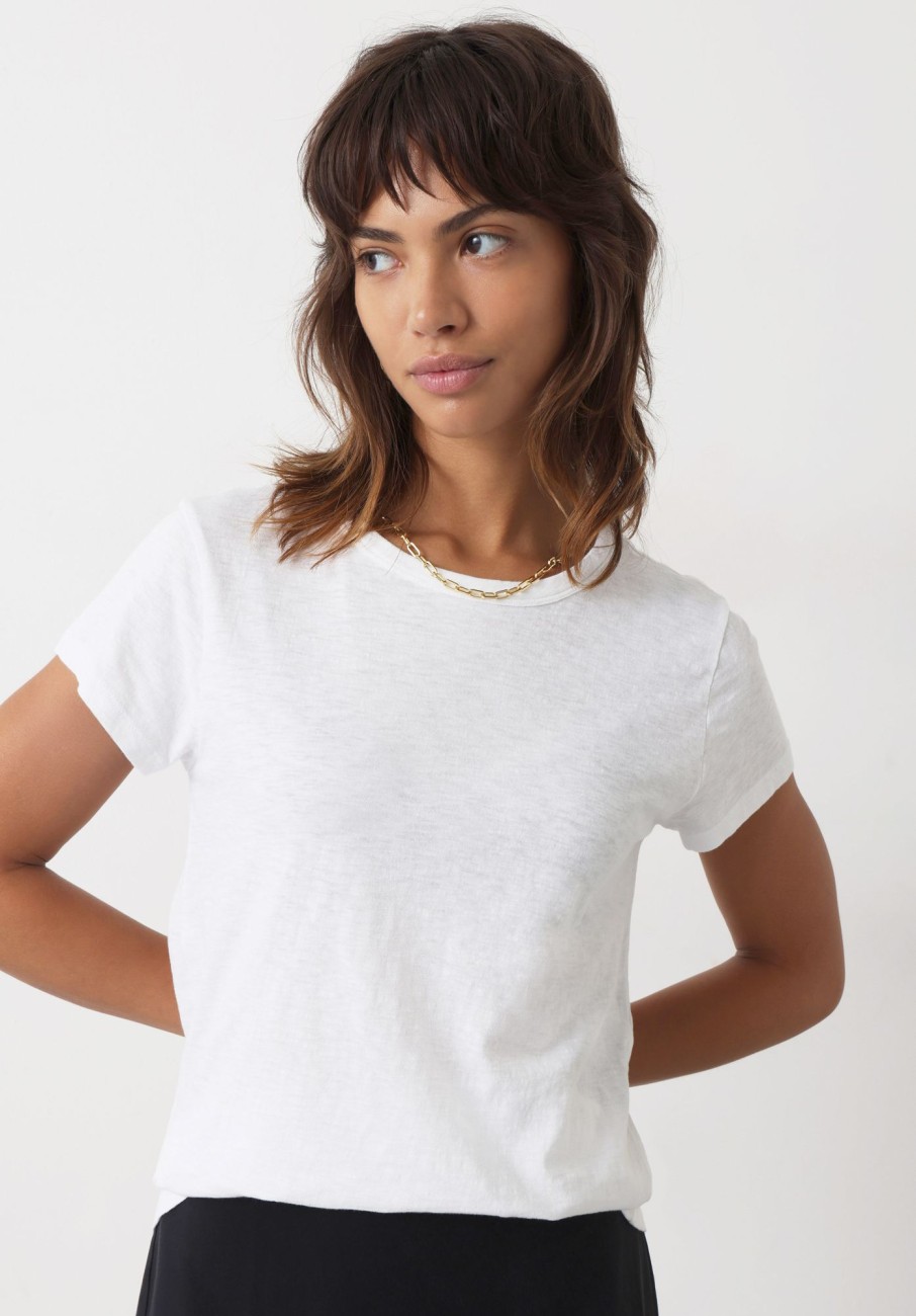 Online Slim Fit Crew T-Shirt White