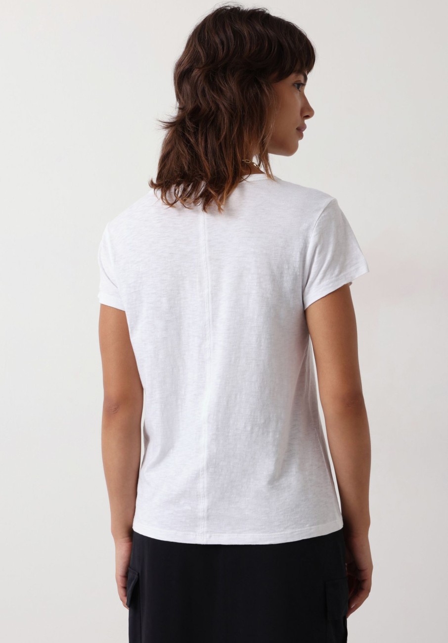 Online Slim Fit Crew T-Shirt White