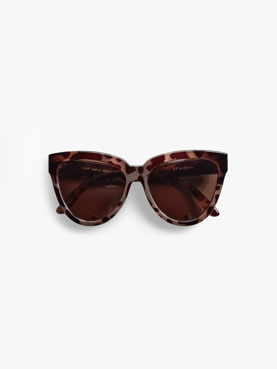 Clearance Le Specs Liar Lair Sunglasses Dark Tortoise Shell