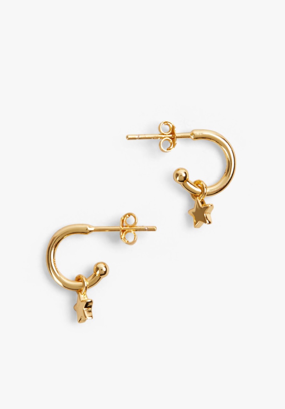 Best Star Drop Earrings Gold