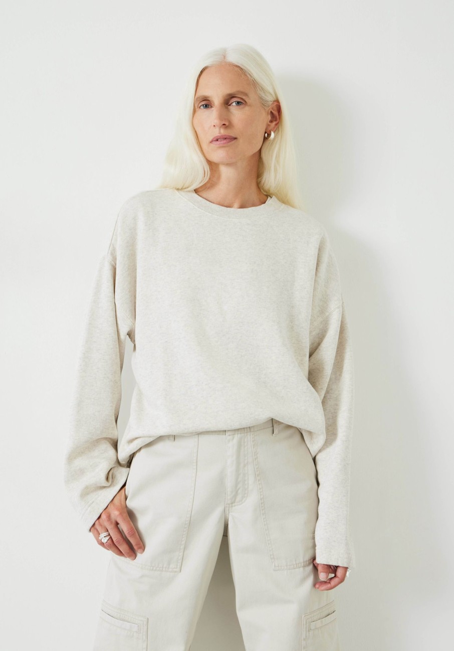 Best Bobby Relaxed Sweatshirt Oatmeal Melange