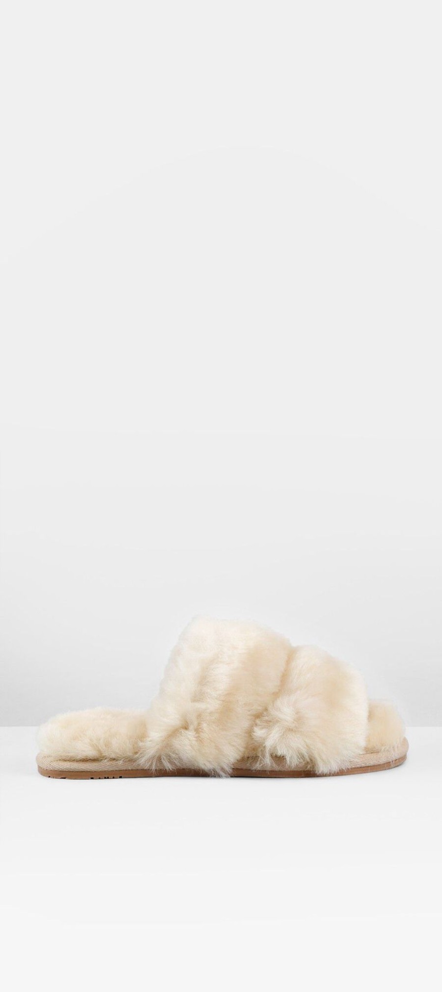 Online Arundel Shearling Slippers Beige