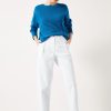 Clearance Imogen Cotton Trousers White