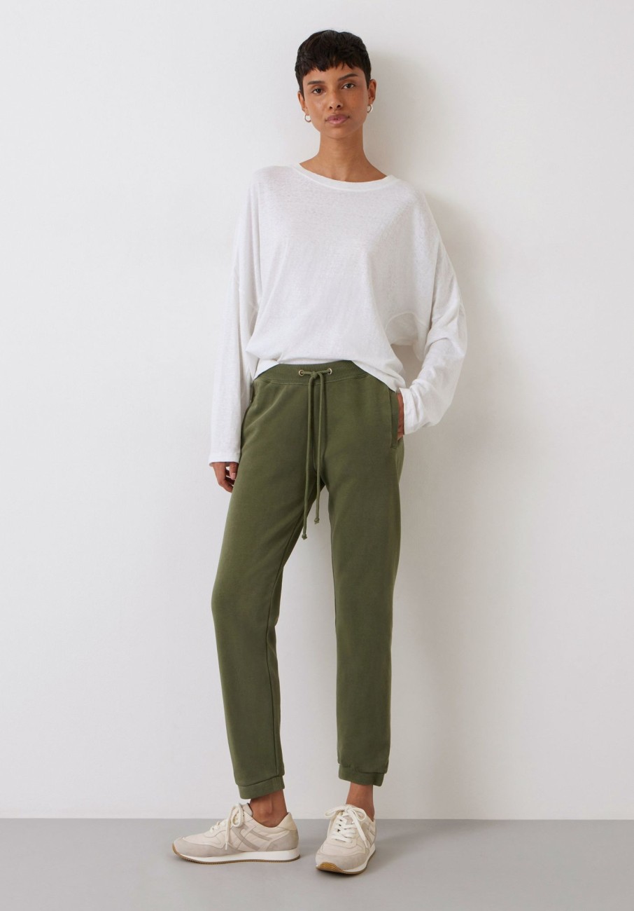 Clearance Finoula Washed Joggers Khaki