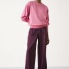 New Melanie Satin Trousers Purple