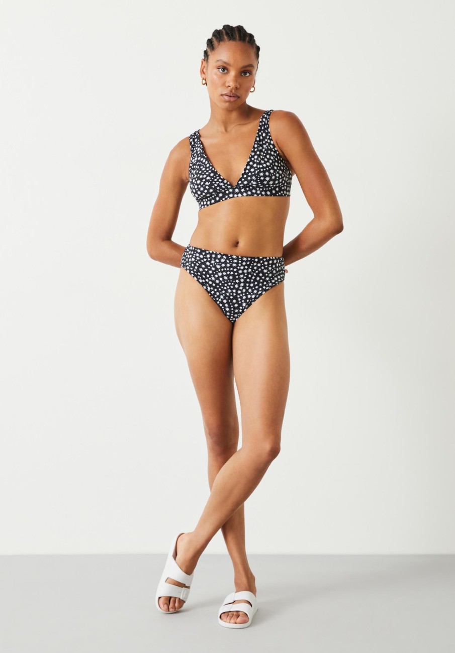 New Camilla Classic Bikini Bottom Multi Star Black/White