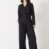 Hot Elora Relaxed Tailored Jumpsuit Midnight Navy