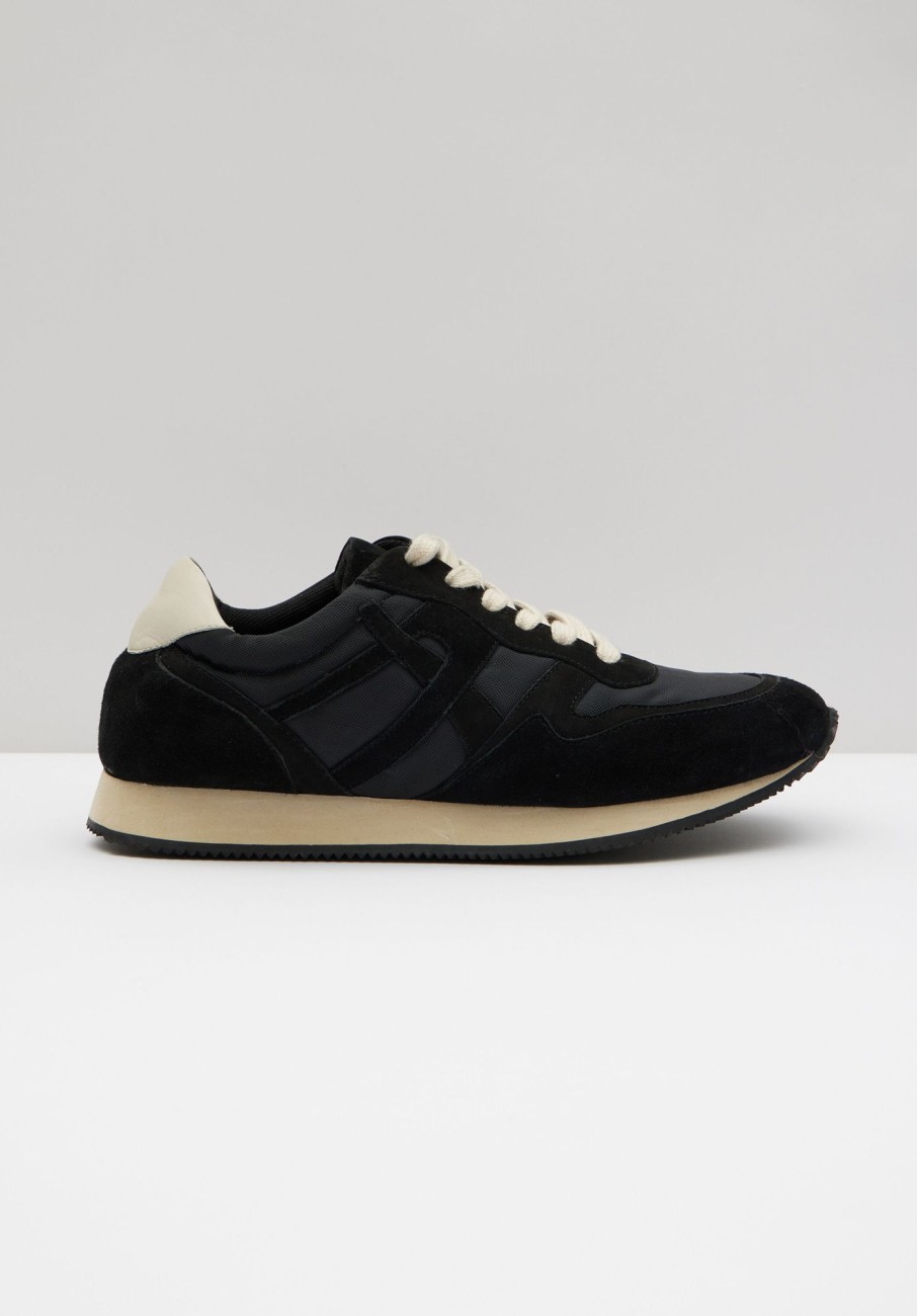 Clearance Rylee Retro Trainer Black