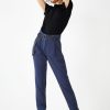 Online Sade Pleat Waist Trousers Midnight Navy