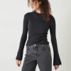 Wholesale Sidwell Ribbed Wool Blend Jumper Charcoal Marl