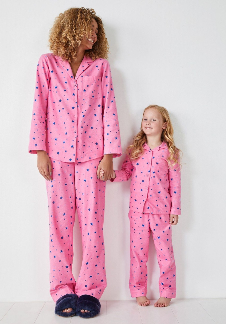 Hot Liv Children'S Pyjamas Amber Star Pink/Blue