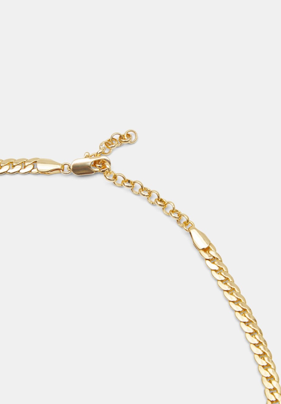 Best Luv Aj Ferrera Chain Necklace Gold