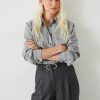 Wholesale Sariyah Tailored Shirt Grey Marl