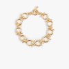 Hot Talia T-Bar Chain Bracelet Gold