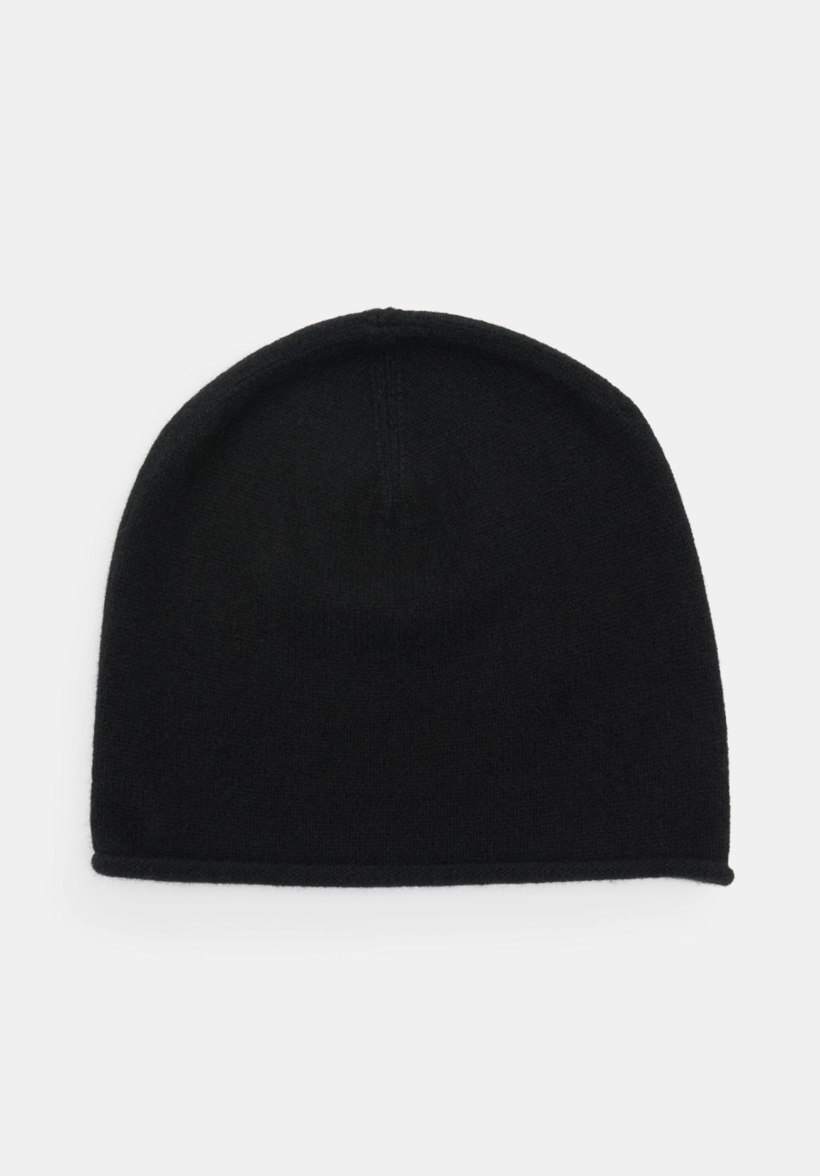 Wholesale Cashmere Beanie Black