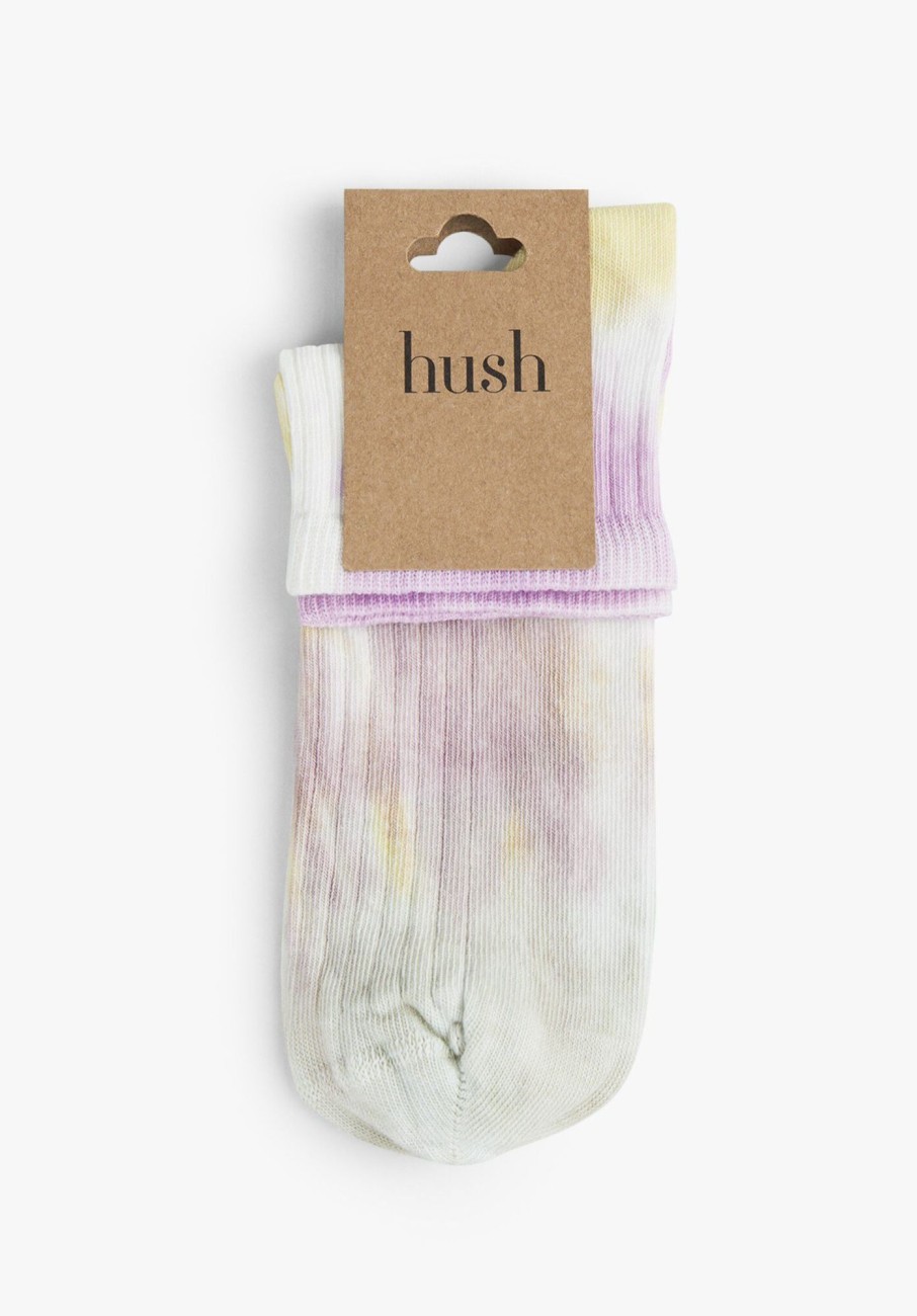 Clearance Olive Ombre Tie Dye Socks Multi