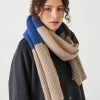 Clearance Margo Knitted Colourblock Scarf Multi Colour