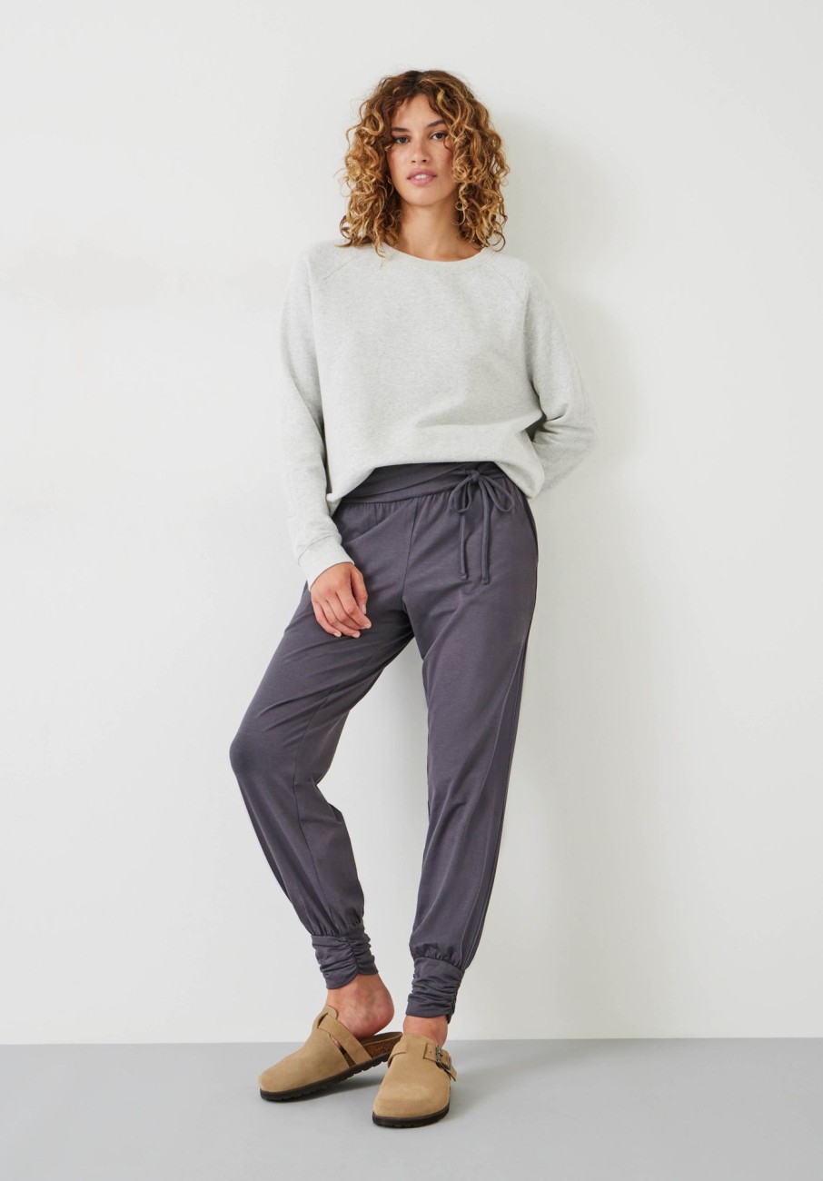 Best Cassia Relaxed Sweatshirt Light Grey Marl