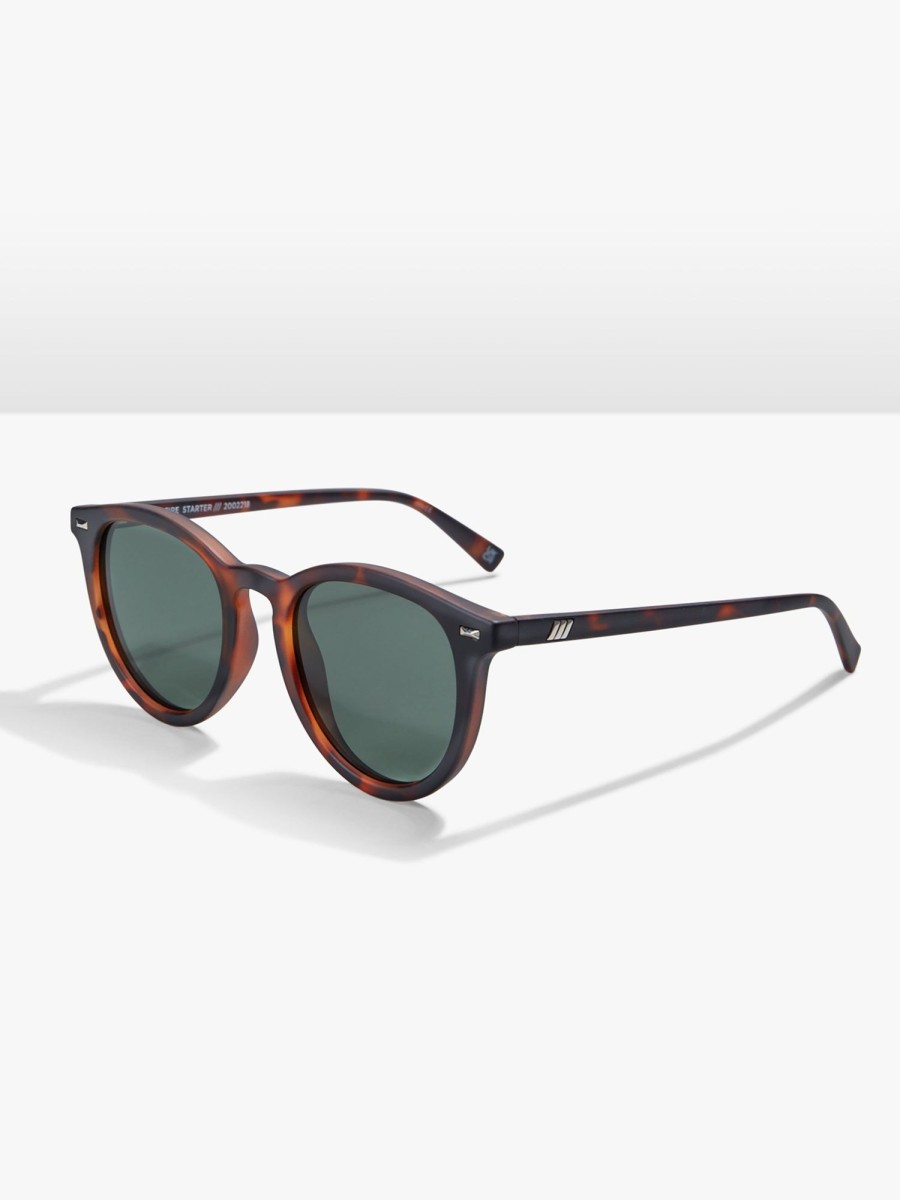 Clearance Le Specs Fire Starter Sunglasses Light Tortoise Shell