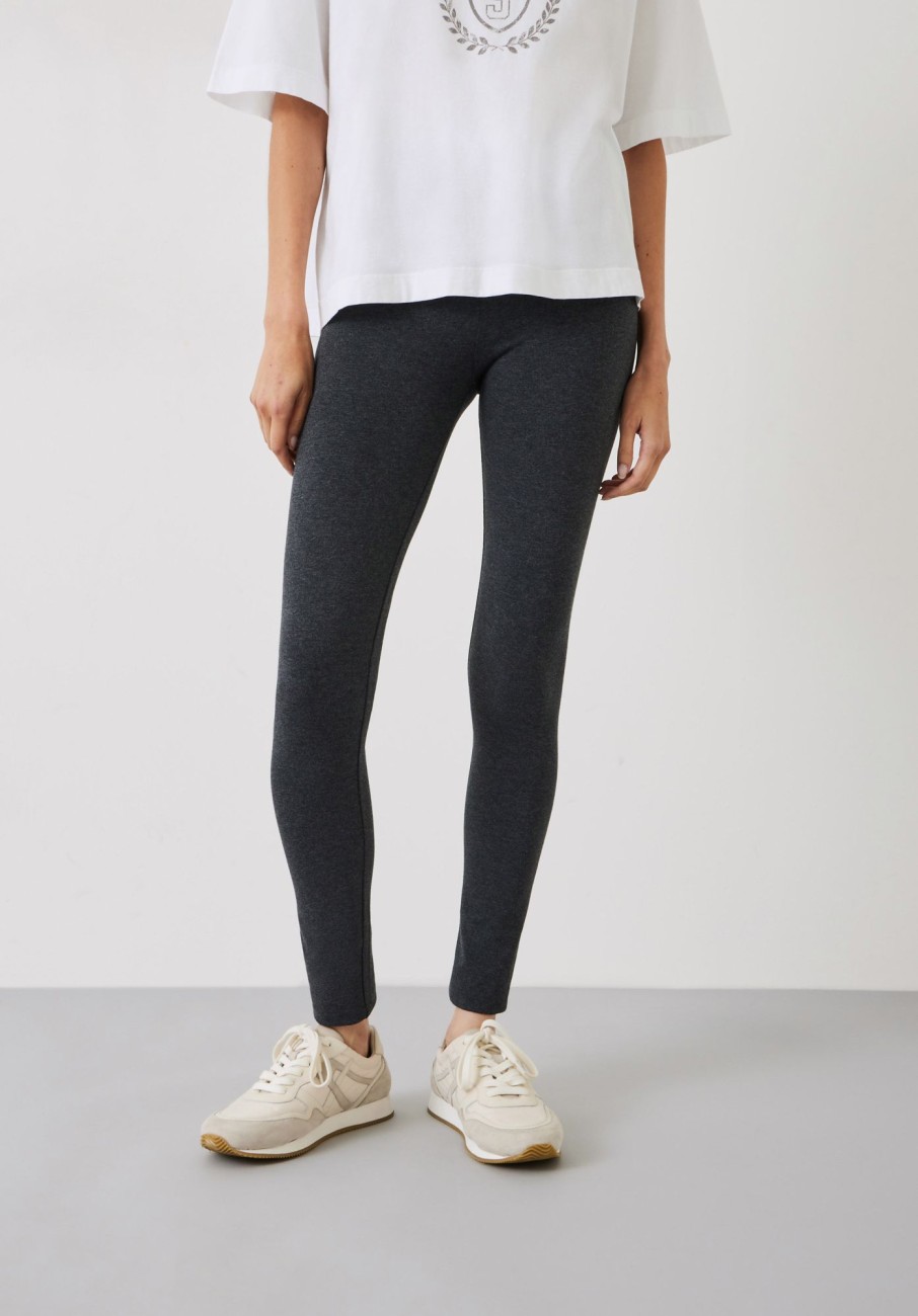 Clearance Essential Leggings Charcoal Marl