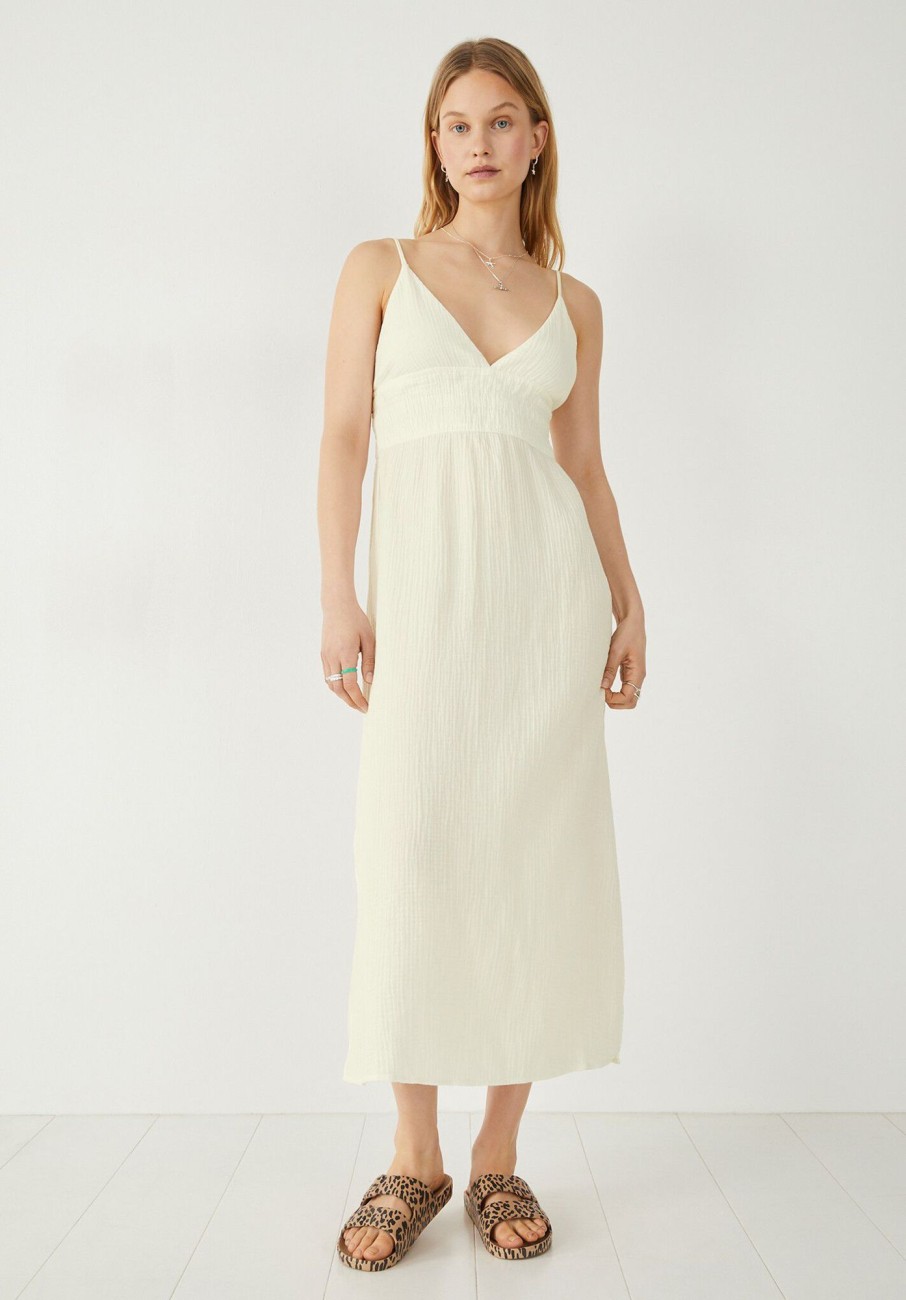 Online Mandy Beach Dress White