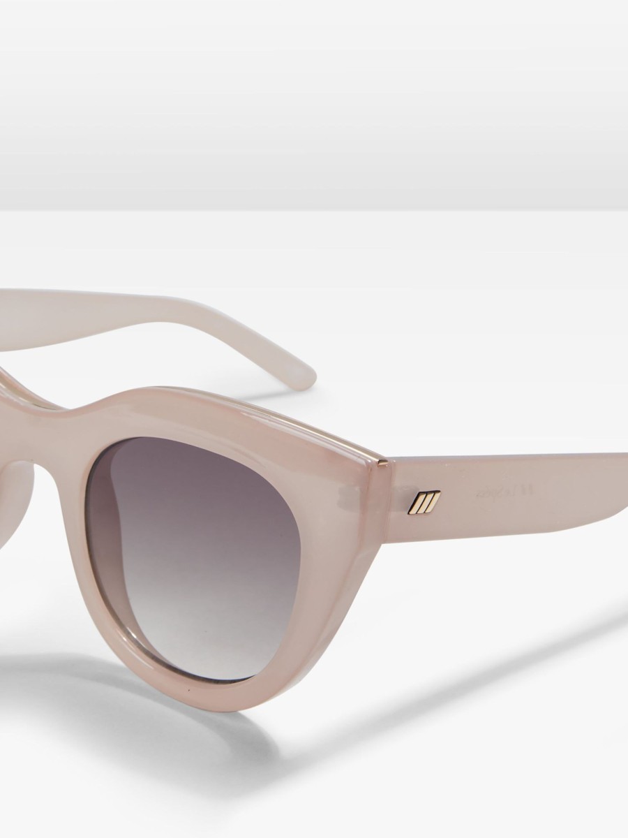 Hot Le Specs Air Heart Sunglasses Oatmeal