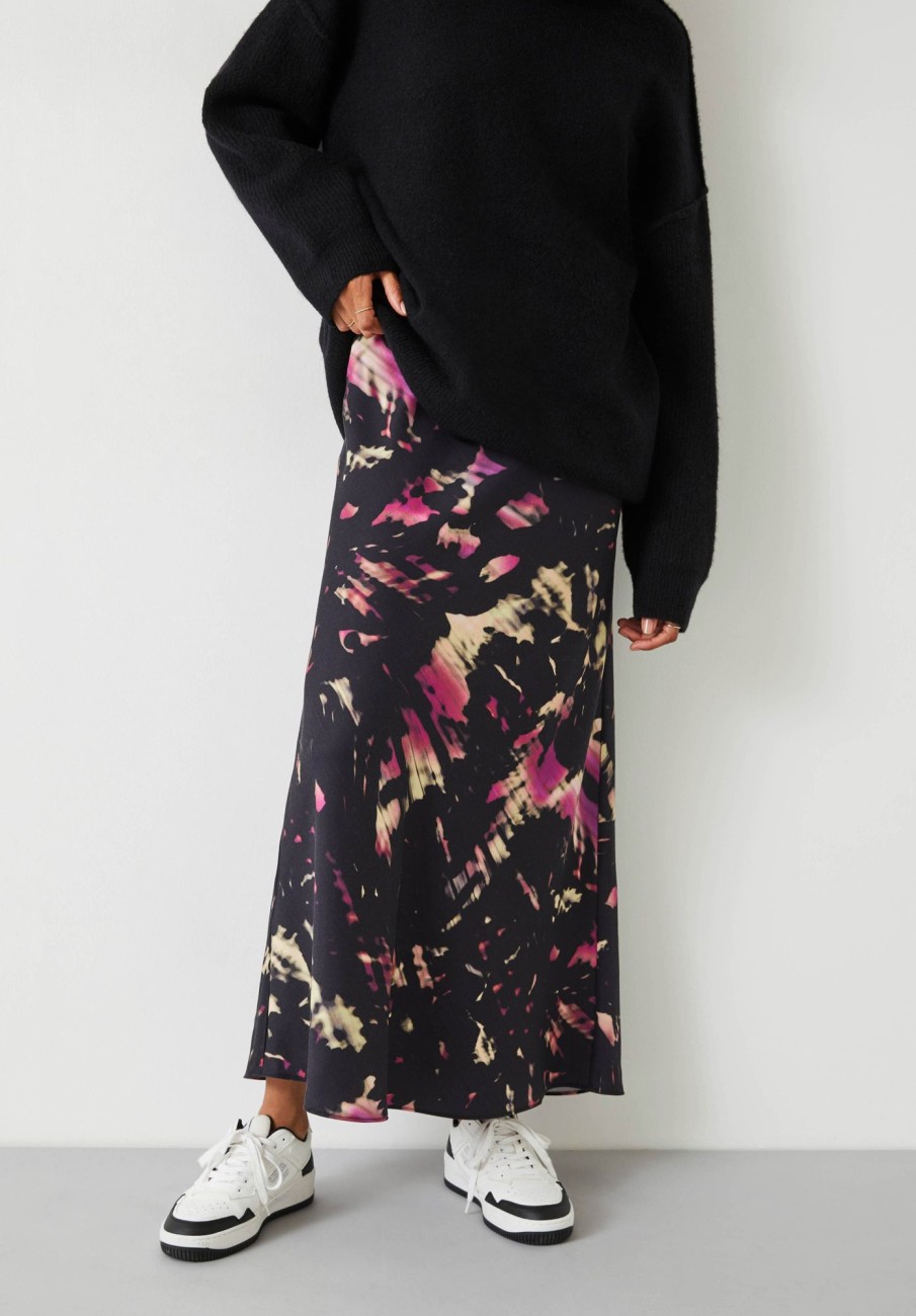 New Emeri Slip Maxi Skirt Shadows