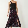 Best Kylie Pleated Skirt Floral Heart Black/Multi