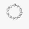 Hot Talia T-Bar Chain Bracelet Silver