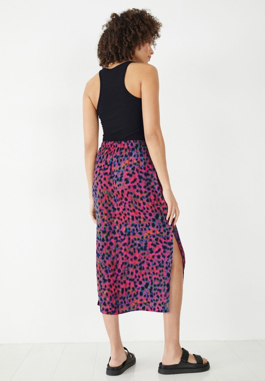 Wholesale Meghan Midi Skirt Ibiza Animal Multi