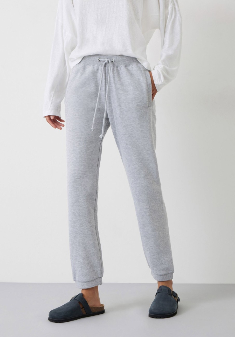 Best Finoula Washed Joggers Grey Marl