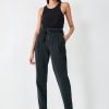 Clearance Sadie Pleat Waist Trousers Black