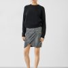 Clearance Cecelia Sparkle Jersey Skirt Silver Metallic