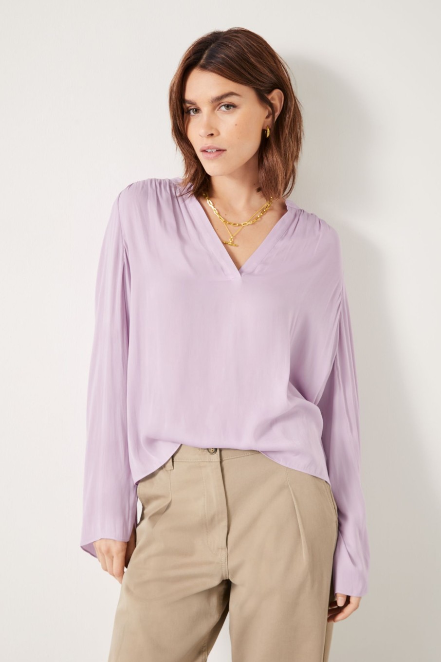 Clearance Lea Blouse Orchid