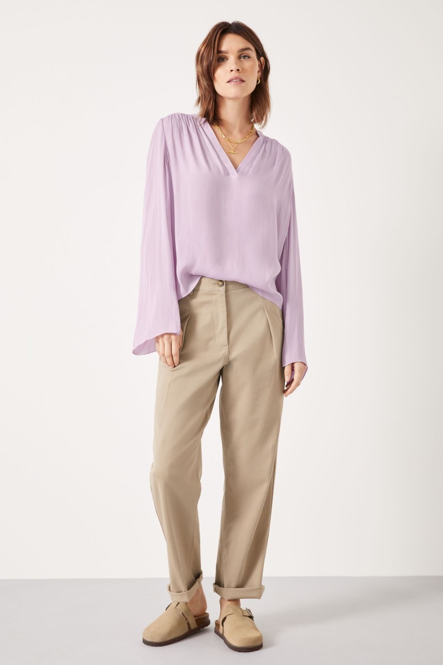 Clearance Lea Blouse Orchid