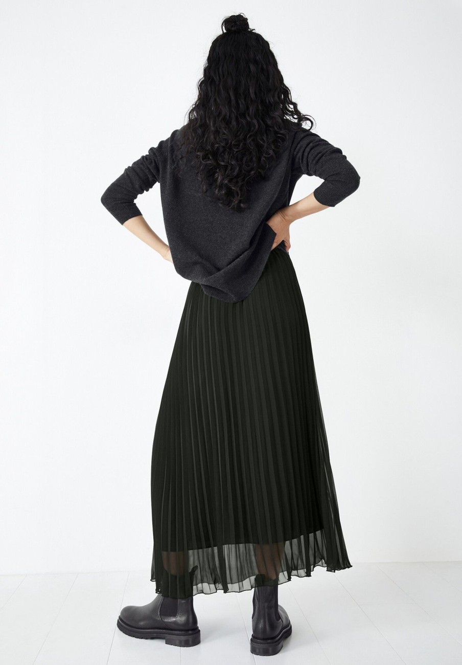 Hot Zoey Pleated Skirt Black