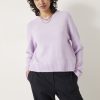 Best Anabelle Fluffy Knitted Jumper Lavender