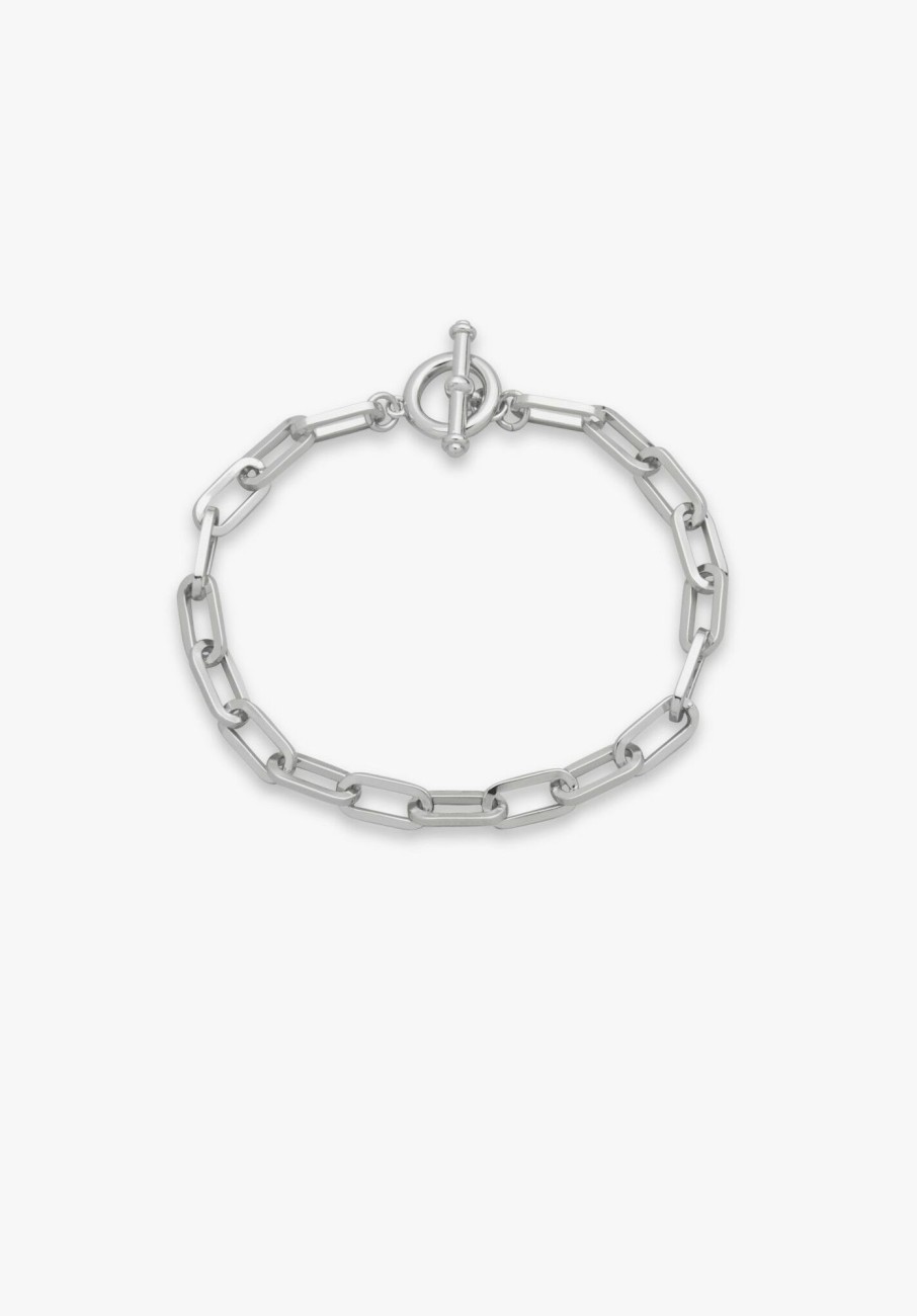 Best Curated Paperclip Chain Bracelet Silver