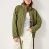 Wholesale Venca Quilted Jacket Khaki