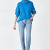 New Meryl Roll Neck Wool Blend Jumper Vivid Blue