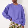 Best Quaden Oversized Sweatshirt Purple