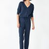 Best Wyatt Henley Long Pj Set Midnight Navy