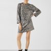 Clearance Sylvie Sequin Dress Silver